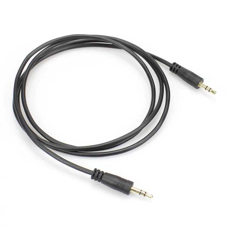 
3.5mm stereo AUX cable male to male gold plated audio cable 