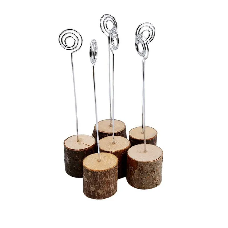 Держатель для карт, настольные открытки, украшение для свадебной вечеринки, праздник, фестиваль, улица, деревянные карточки в форме основания