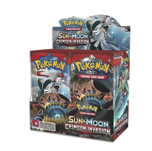 324 pcs/box Poke-mon Trading Cards Booster Box TCG Sword & Shield Darkness Ablaze Collectible Trading Poke-mon Gx Card Game Toys