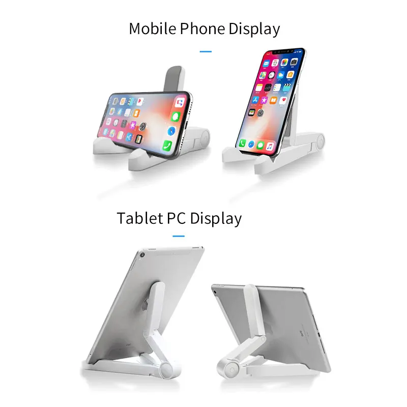 LVSHUO Mobile Accessories Universal Desktop Cell Phone Holder MP4 Tablet Stand Adjustable Phone Stand