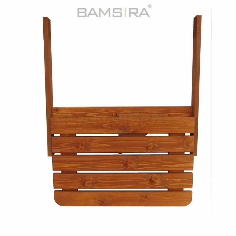 Folding Bamboo Balcony Table for Railing/Bamsira_BSCI