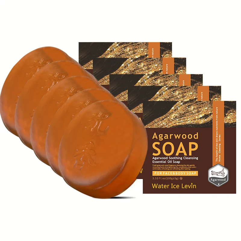 Agarwood soap can clean and moisturize the skin used for daily care