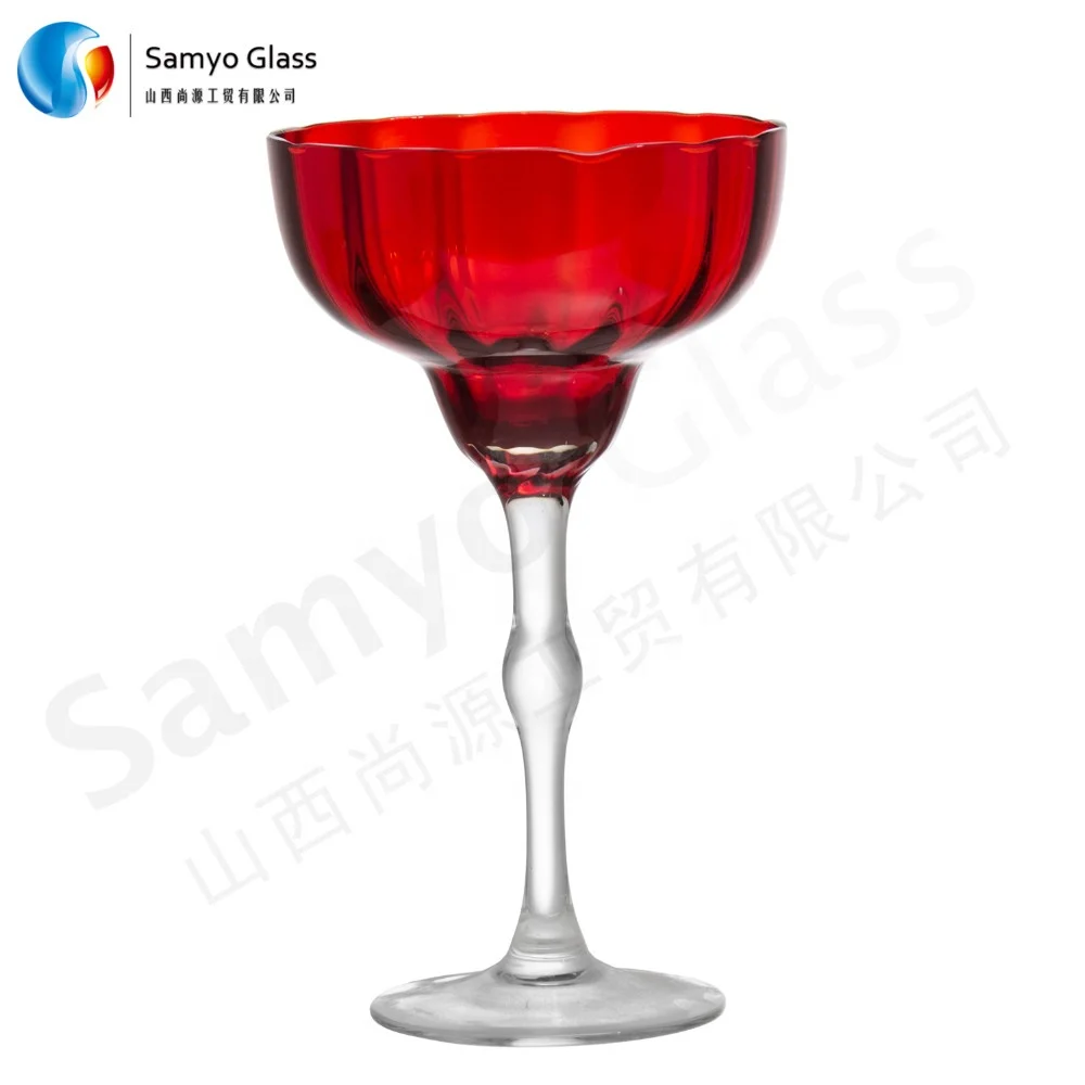Samyo Handmade Best Selling Fancy Colored Glassware Sets Wholesale
