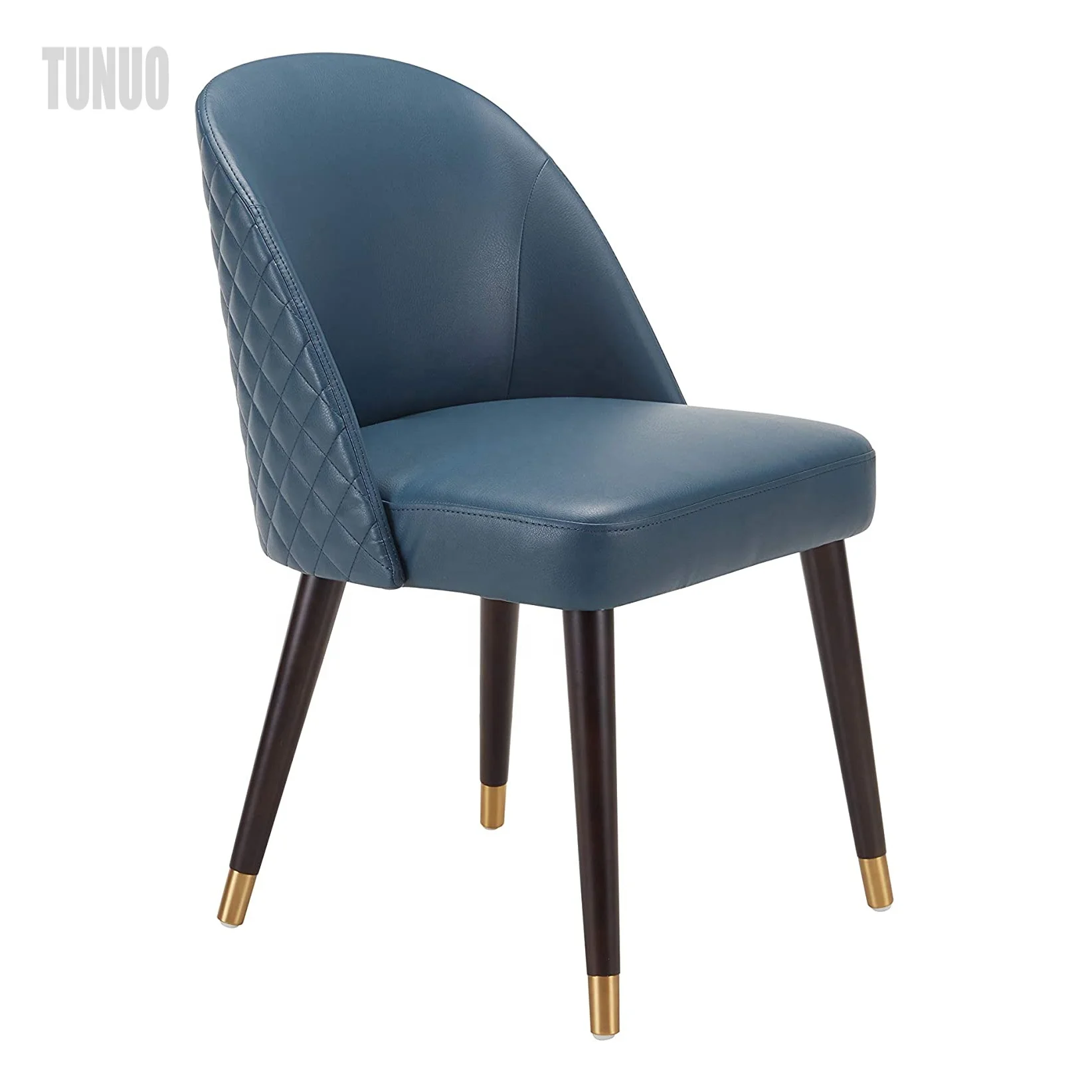 
Amazon Hot Sales Modern Style Upholstery PU Dining Chair 