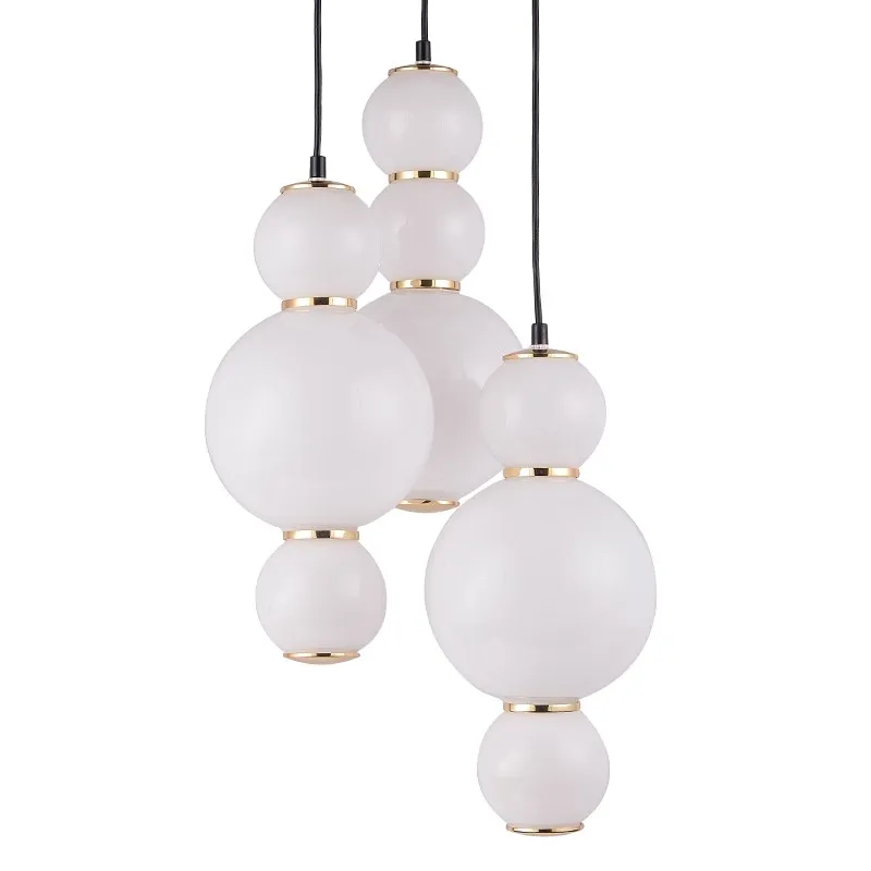 Indoor Modern Acrylic Round Ring LED Wood Light  Pendant Lamp Luminous OEM Power Chinese lighting decorative  lamp