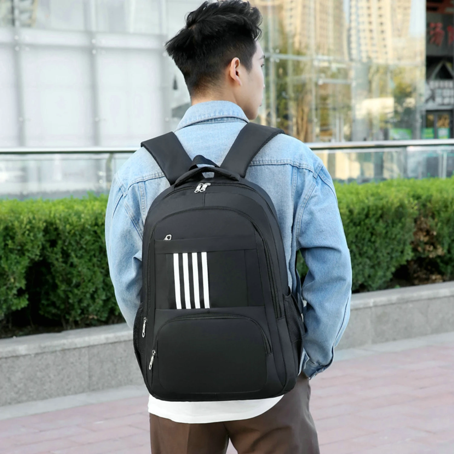 Casual Sports Backpacks Unisex Computer School Backpack For Travel Neoprene Laptop Bags Waterproof Kids Mochila Escolar