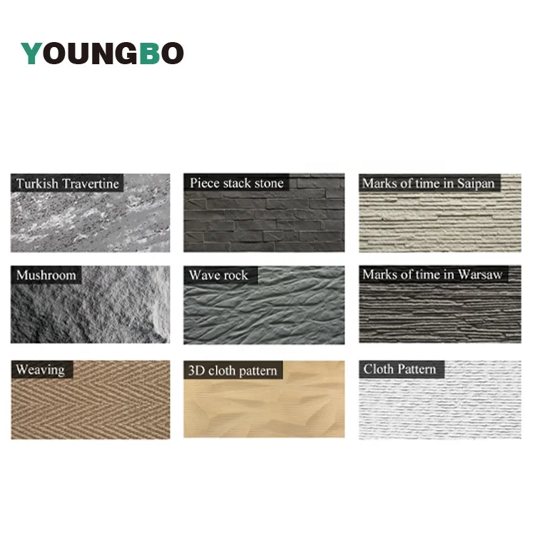 New Style Heat Resistant Exterior Bricks Exterior Wall Panels Flexible Decorative Wall Tile