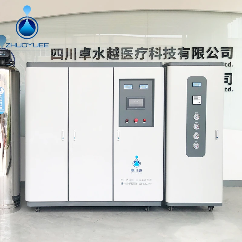 Hot selling reverse osmosis treatment and EDI system ultra pure water deionized water equipment for industrial