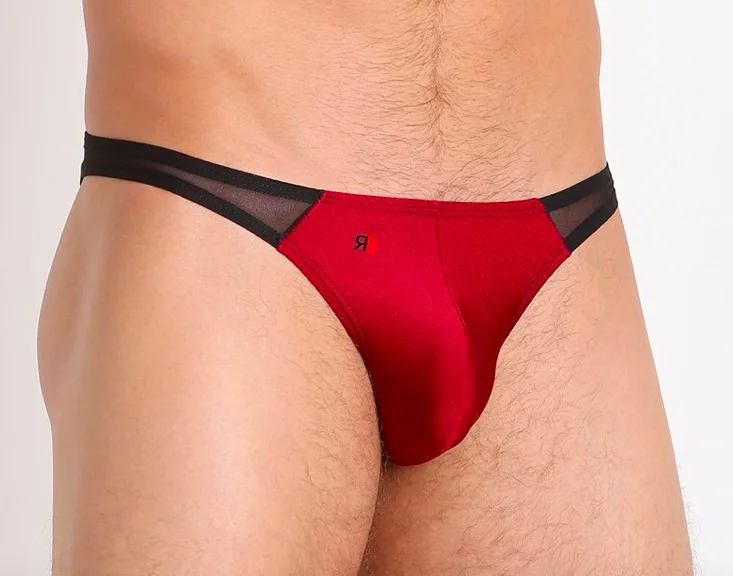 Новые мужские прозрачные сексуальные трусы Сетчатое нижнее белье