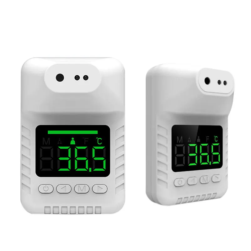 
LCD Display Infrared Forehead Thermometer Digital K3 X Wall Mounted Body Non-contact Thermometer 