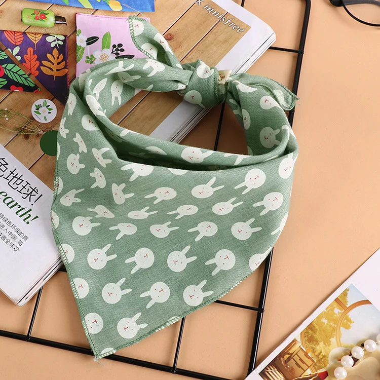 Wide Usage Occasions Unique Bunny Design 18 inch Puppy Cat Scarfs