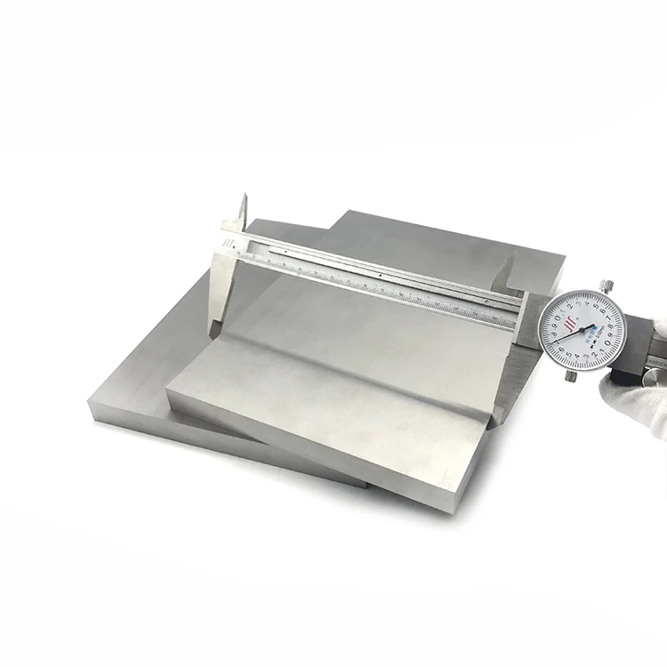 YG20 hard alloy overpressure sintered plate 200*160*10 mm tungsten carbide polished plate mould plate