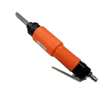CE Certified Pneumatic Needle Scaler Straight Type Air Needle Chisel Derusting Gun 590462