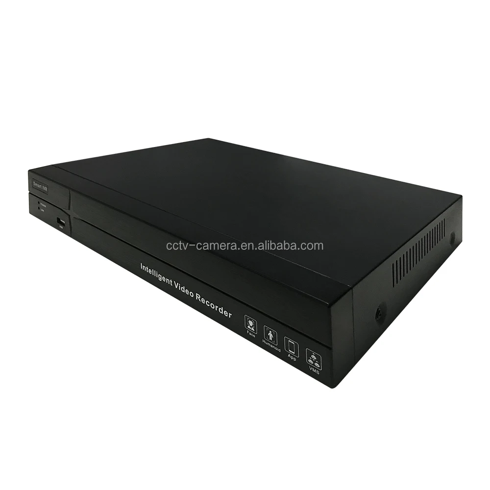 Best Selling Logo Customize Software OEM ODM NVR Factory Stock 1U 2 HDD IMS IE Mobile App P2P 16Ch 8MP 4K IVR 32CH 5MP IVR NVR