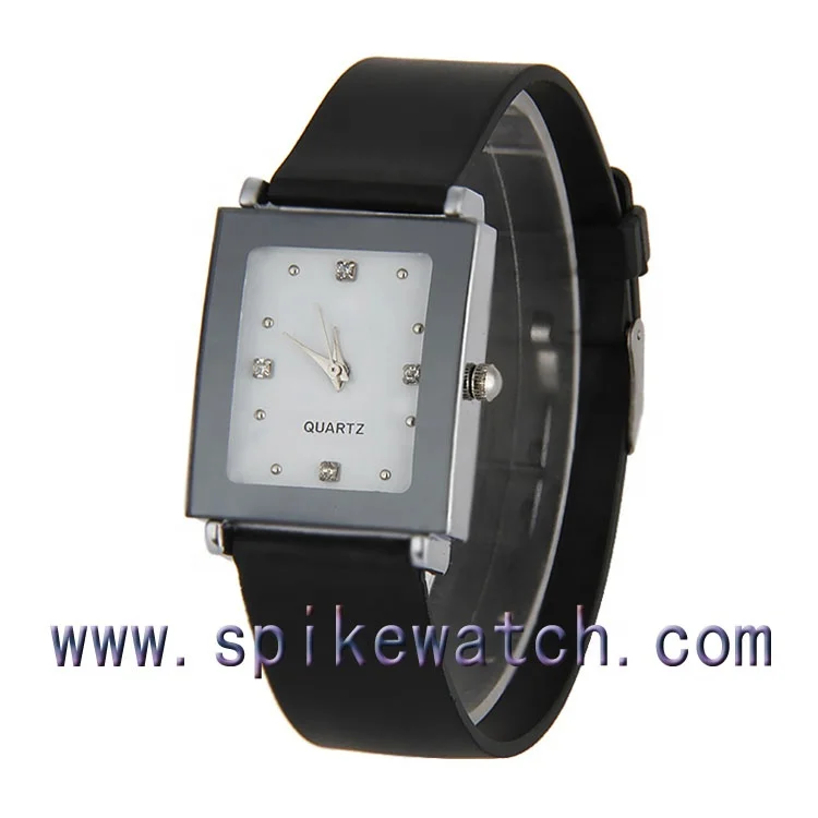 Square dial watch japan movement quartz watch sr626sw square watch case