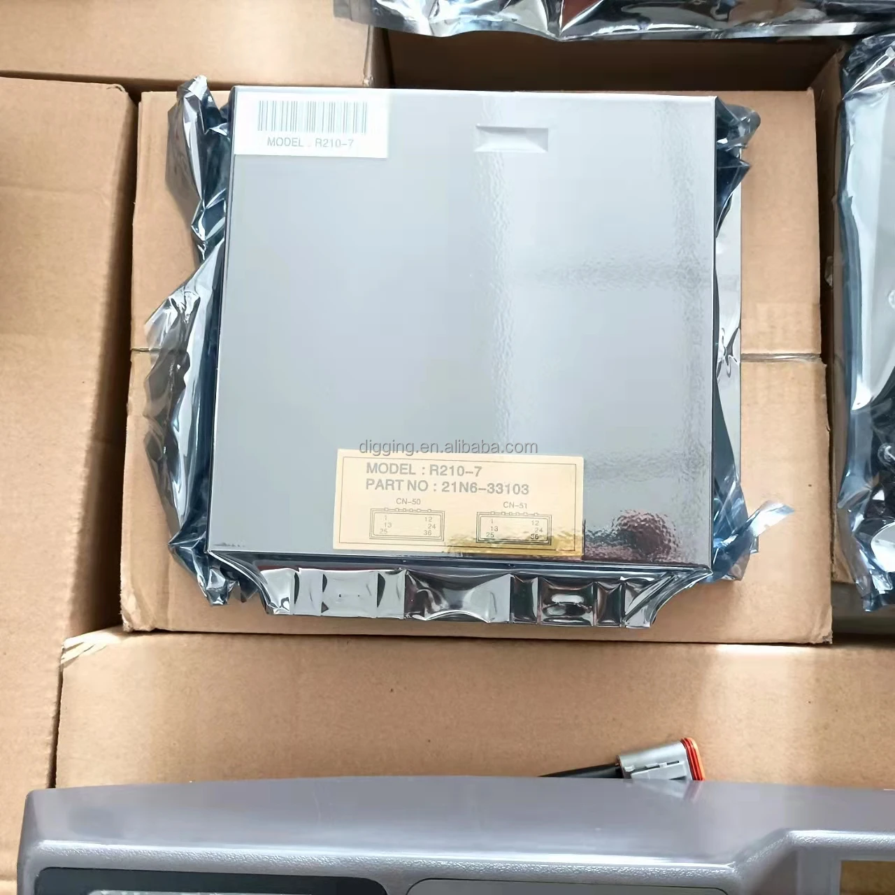 ЭБУ-контроллер 21N6-33103 компьютерная плата для экскаватора с R210-7 двигателем Хён-Дай запасные части