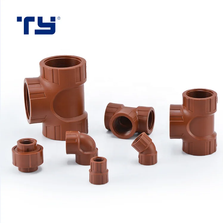 Hot Selling Manufacturer High Quality PP Threaded Pipe Fittings IRAM Standard Water Supply PPH Male Elbow 90 Degree