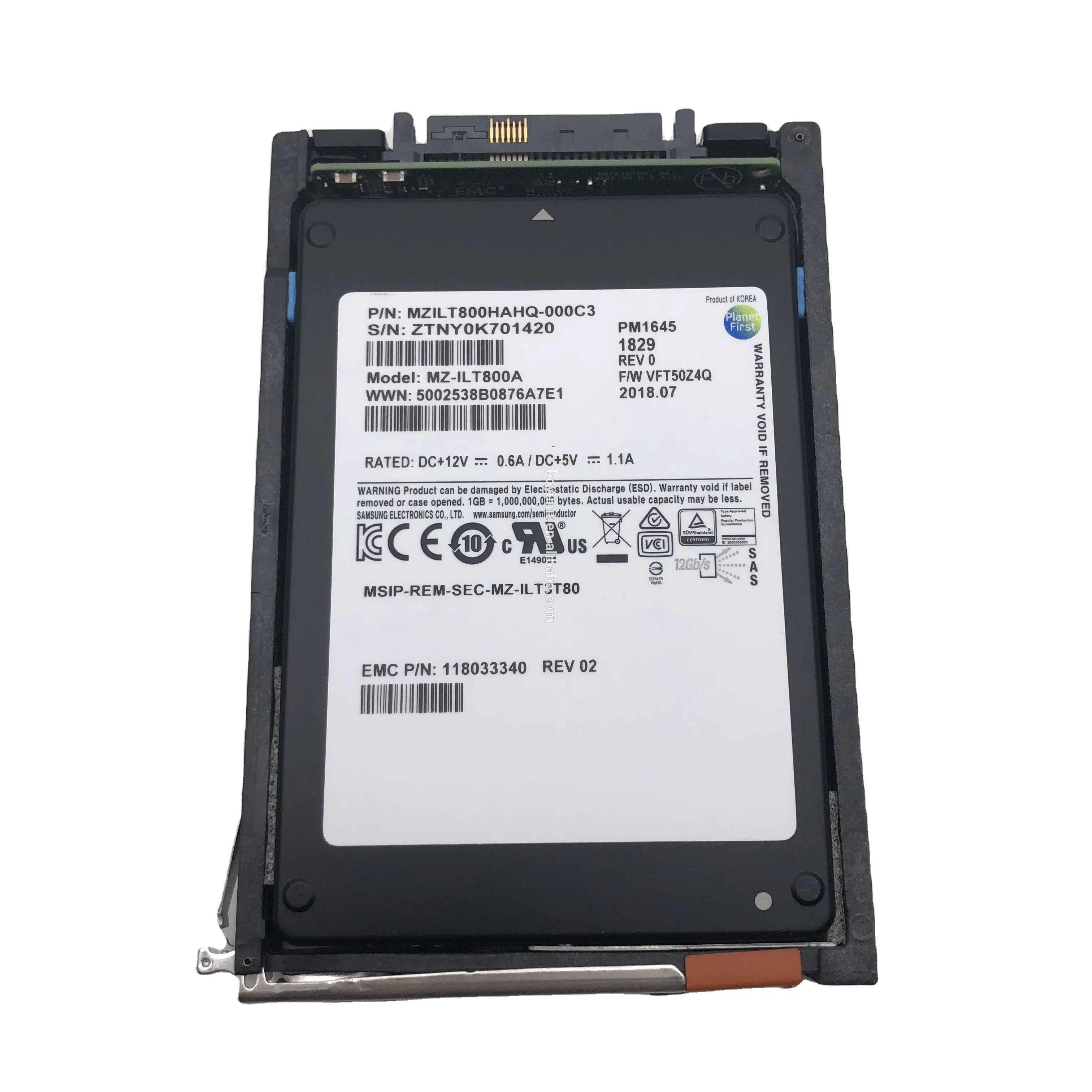 EMC 300G 15K 2,5 SAS жесткие диски, V4-2S15-300 005050548 использовать для VNX5200