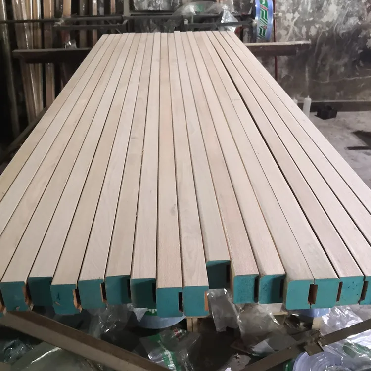 Customized wholesale beech wood handrail  Beech solid wood stair handrail for sale