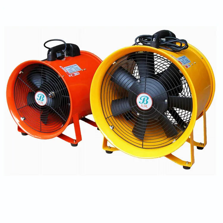 450mm 220V/50Hz Super speed axial fan portable ventilator