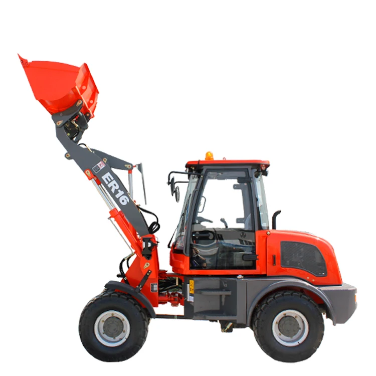 Everun Star Model Wheel Loader ER16 1.6Ton Mini Articulated Loader with Euro5 Engine for sale