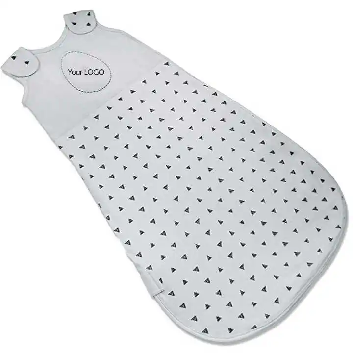 Wholesale baby newborn organic bamboo baby  Weighted Sleep Sack Baby Wearable Blanket sleeping bag