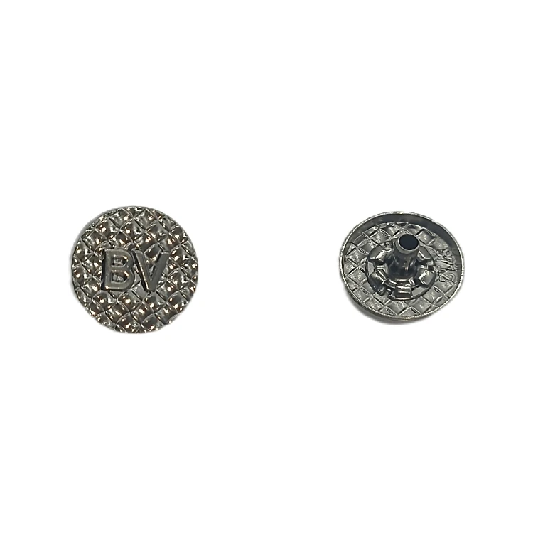 15 18mm Snap Fasteners Metal Buttons Colourful Round Flat Buttons Sewing Clothes Diy Craft Supplies