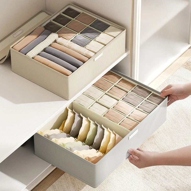 Rts Waterproof Collapsible Storage Case Underwear Organizer Storage Box Wall Mounted Storage Box