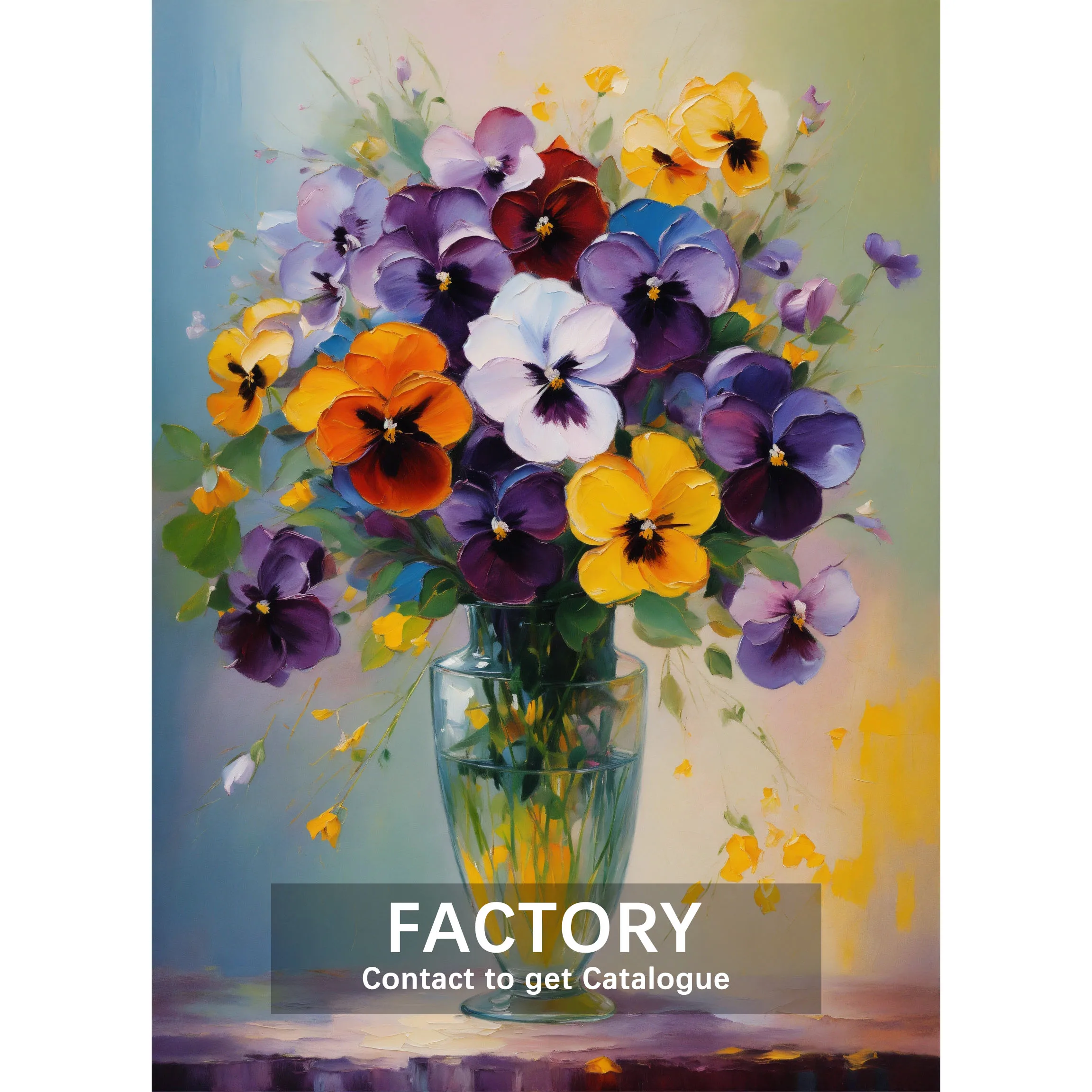 Flower Diamond Painting Orchid Full Diamond Mosaic Stone Embroidery Complete Kit Rhinestone Home Decoration