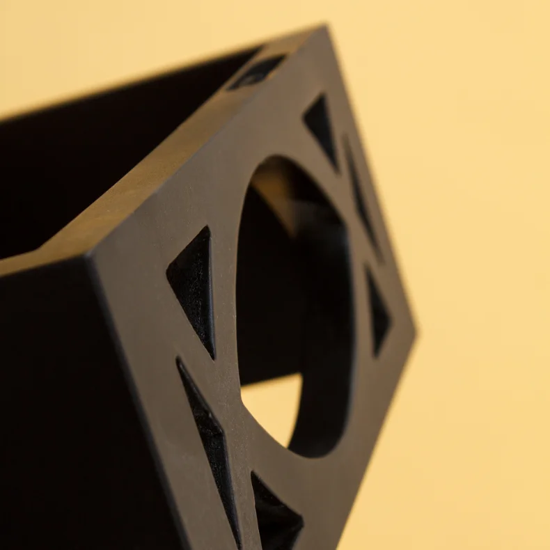 Home decorative E1 MDF  wall mounted shelf board and PU paint set3 cd rack