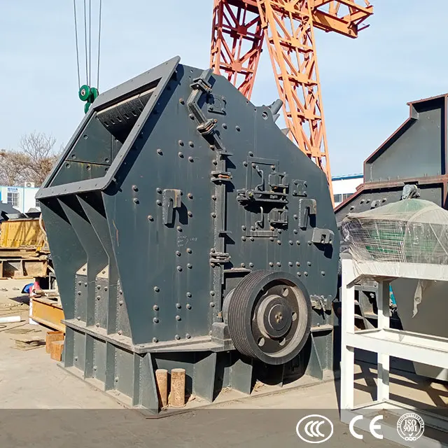 Высокоэффективная pf 1007 модель камнедробильная машина ударная Дробилка цена для горного известняка