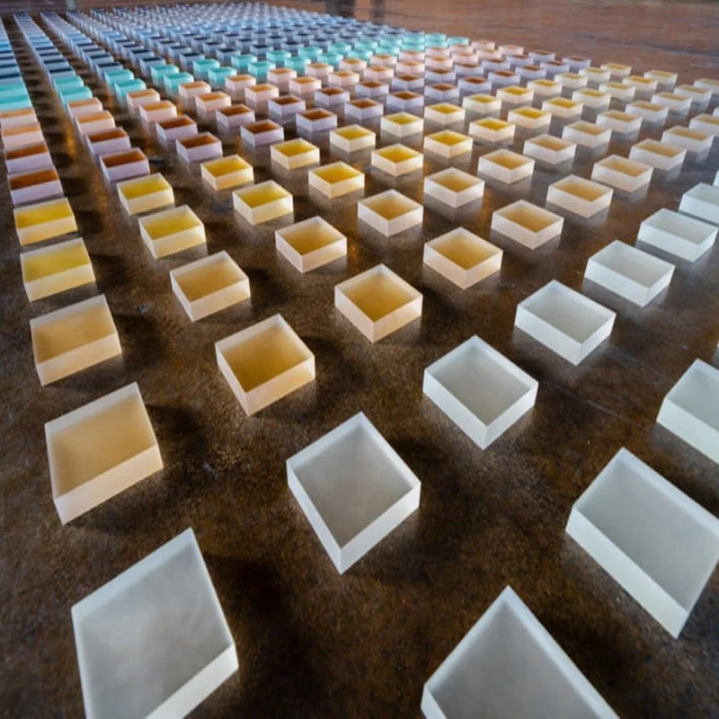 10mm Chroma Ghost Resin panel privacy screens toilet partition home accessories decoration