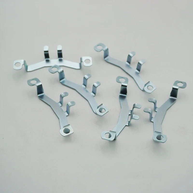 Custom Stainless Steel Galvanizing Sheet Metal Fabrication Bending Stamping Parts Earth Strap
