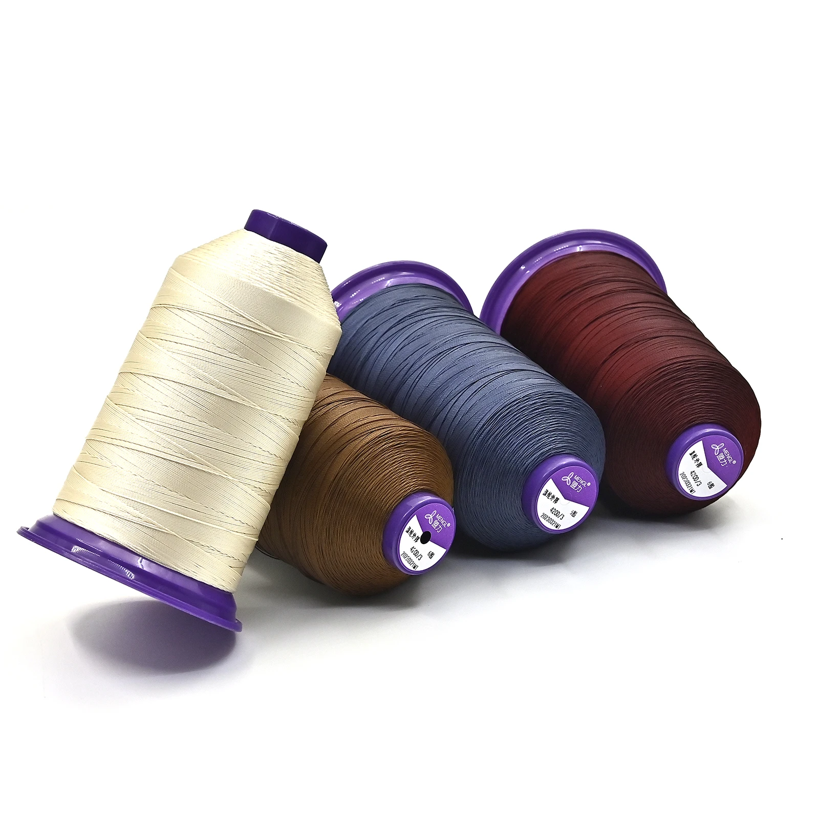 300d/3 polyester bag closing thread shoe thread 210d/2 for making bag ,backpack