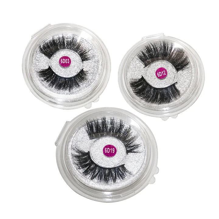 Wholesale 3D Mink Eyelash Extension Cases, Hot Sale False Eyelashespackaging Box, 5D Silk Eye Lash 6D 25Mm Faux Mink Eyelashes