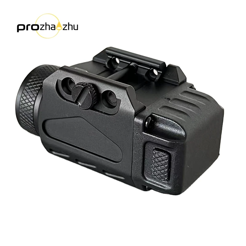 Mini LED Mounted Tactical Flashlight 600 Lumen IPX6 CR123A Mini Tactical Light