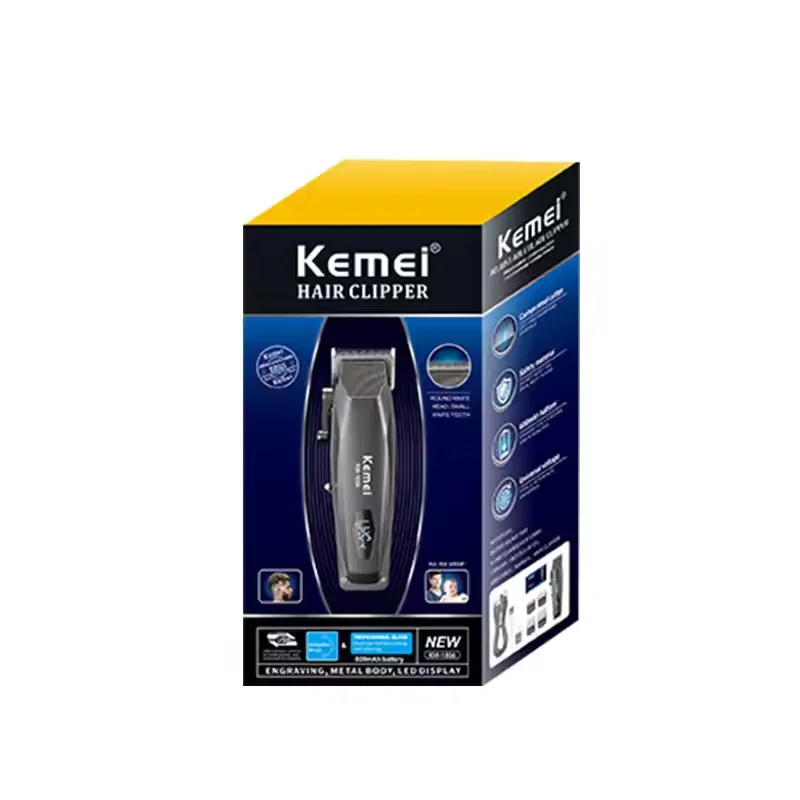 Professional Kemei km-1856 High Speed Hair Trimmer Hot Selling Rechargeable Hair Trimmers for Men Hair Cutter Machine
