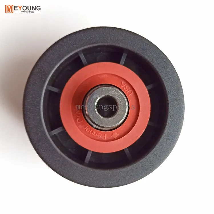 Rotary Flat Idler Pulley 15mm ID * 112 OD  for  Gym Exercise  Equipment