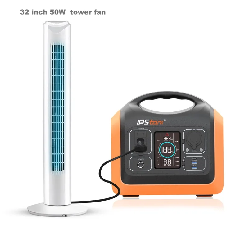 
Outdoor Home 110v 220v Lifepo4 Lithium Ion Big Capacity Solar Generator Bank 600w 1100w Portable 