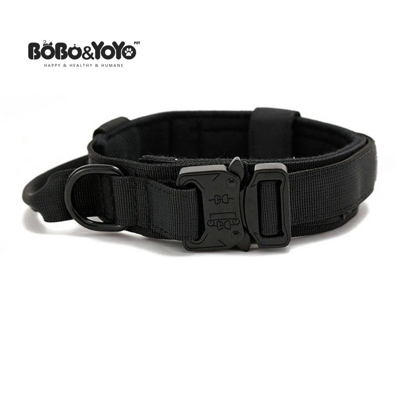 Manufacturers Heavy Weight Large Big Durable Basic Plain Accessories Tracking Running Training Nylon Pet Dog Collars