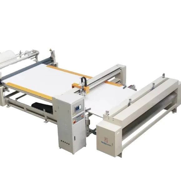 Automatic Blanket Embossing Making Sewing Machine With Lifting Head