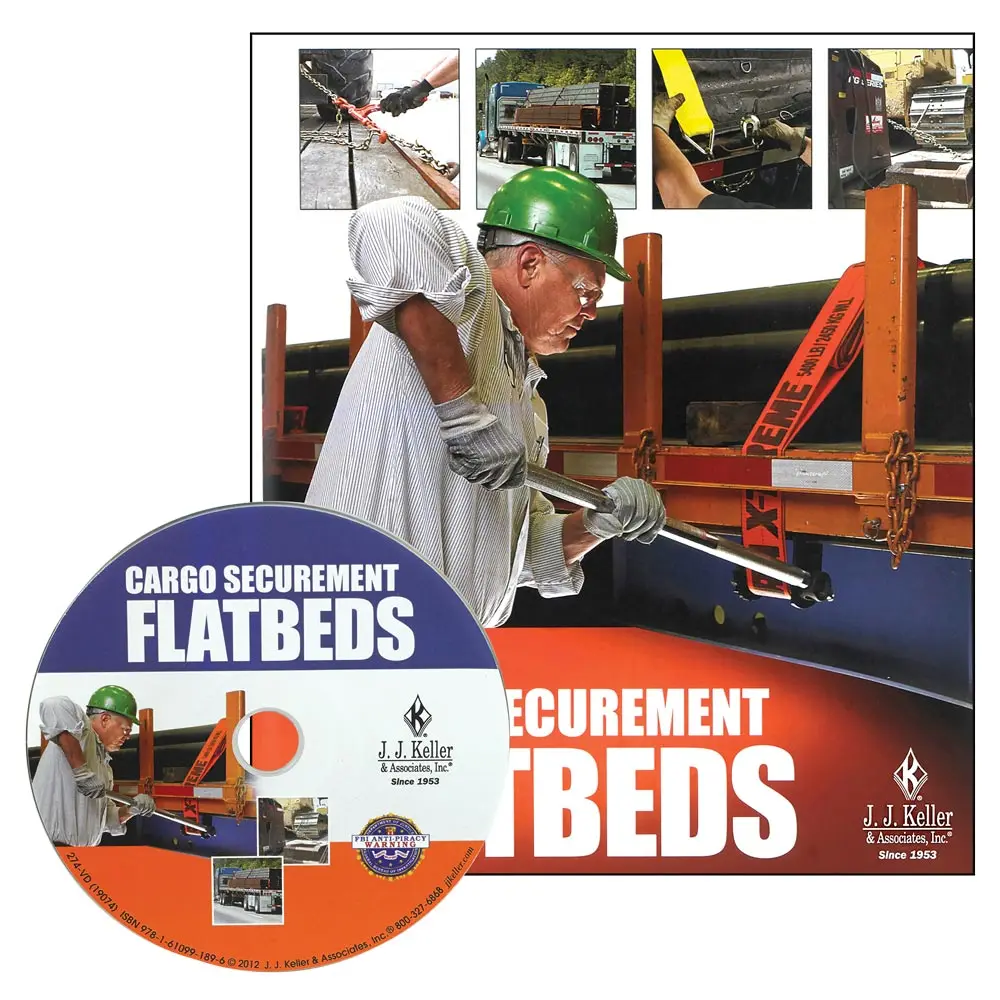 
Cargo Securement FLATBEDS - Training Program DVD/CD Video in English 
