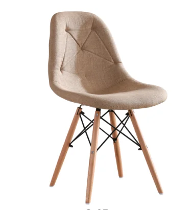 bazhou dining room furniture fabric dining chair/ restaurant chairs/ wooden chair