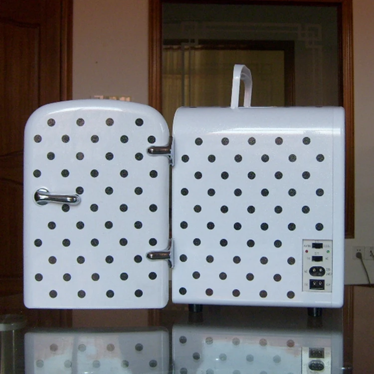 Portable 4l Mini Small Cosmetic Frigo Refrigerator Beauty Skin Care Makeup Mirror 12v Fridge Pink With Led Light For Bedroom