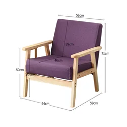 Modern Furniture one or two Seat Couch Sofas Set Covers Fabric Living Room Sofa