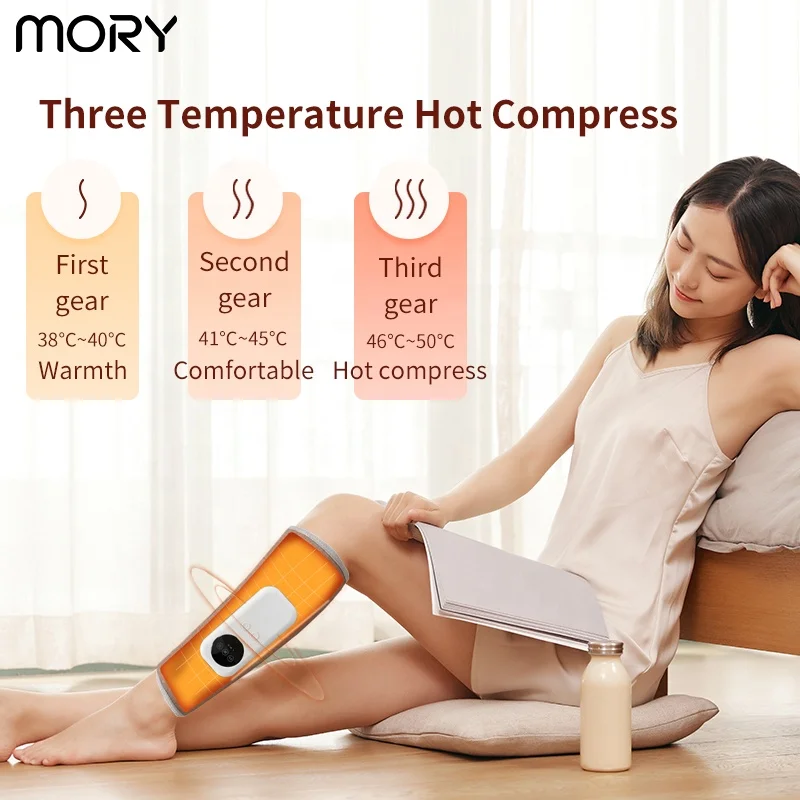 portable sport recovery calf warp air com pressure blood circulation device leg massager air compression