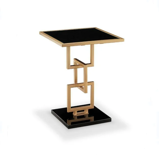 Side Table Sofa Nordic Coffee Small Accent Tea End Furniture Luxury Gold Modern Bed Marble Side Table For Living Room Bedroom