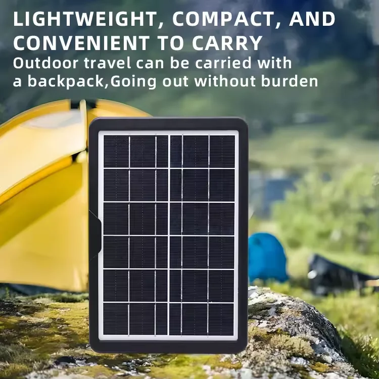 Small Solar Charger panel Universal Solar Cell Charger 6v 6.8w Solar universal usb chargeing panel with USB stabilizer