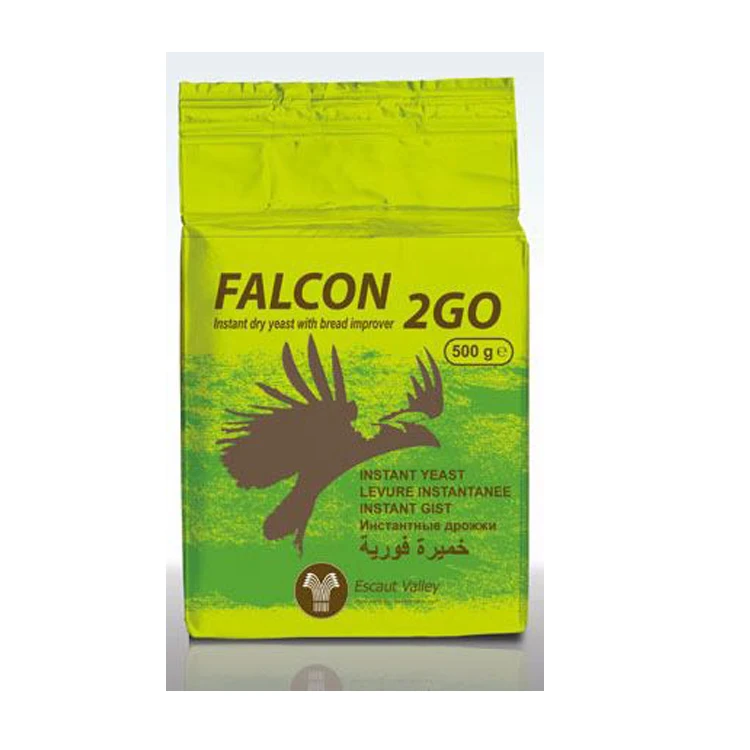 Highly reactive FACTORY DIRECTLY SALE FALCON INSTANT FALCON 2 GO DRY YEAST FOR CATERING BREAD PRODUCED IN EUROPE