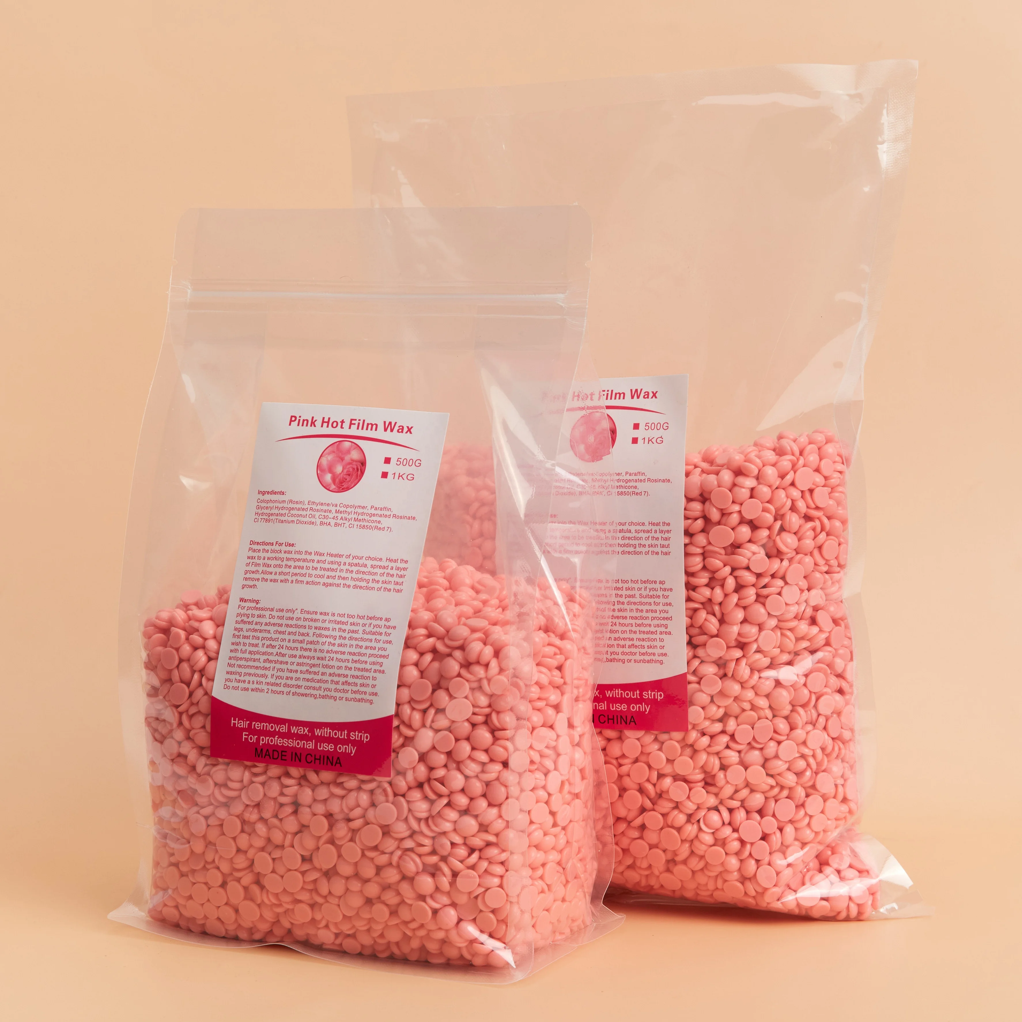 Частная Марка, европейская формула, розовая роза, 1 кг, Классическая сумка для бровей, лица, отдельные части, удаление волос, твердые восковые бобы 1000 г